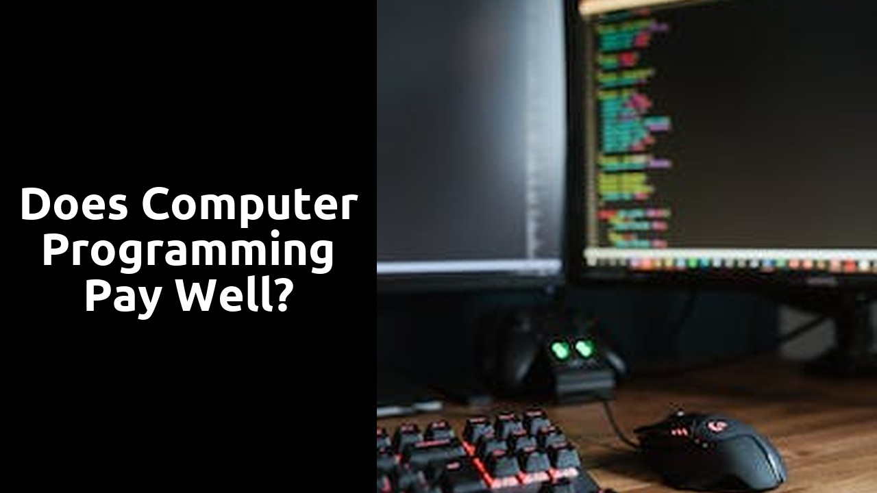 Does computer programming pay well?