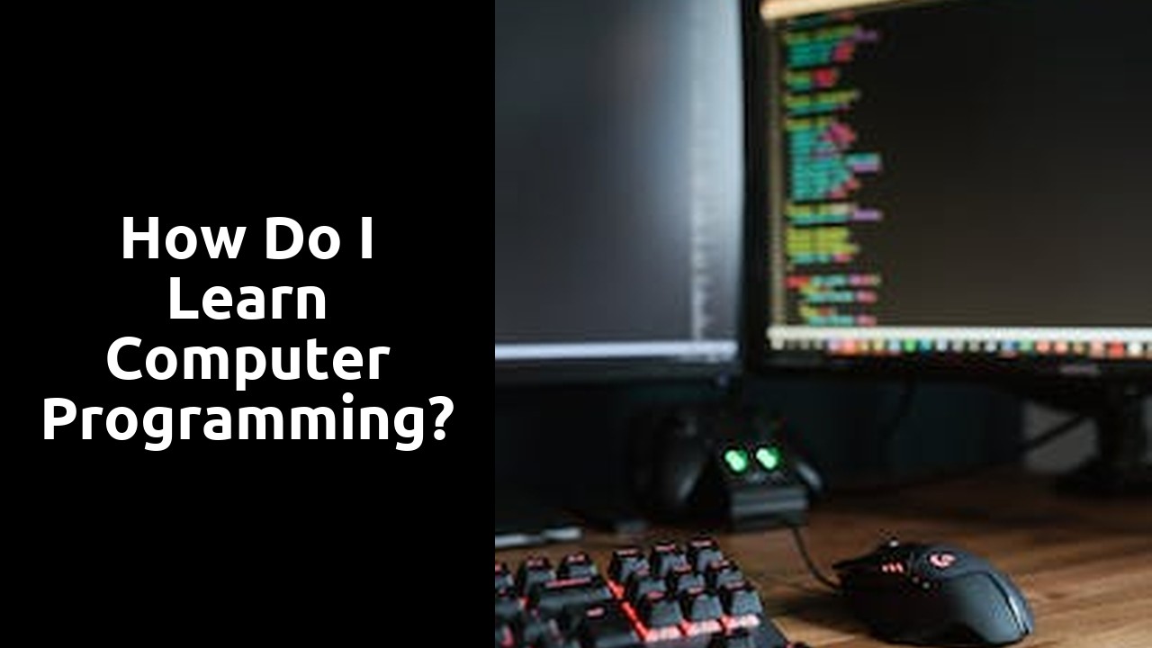 How do I learn computer programming?